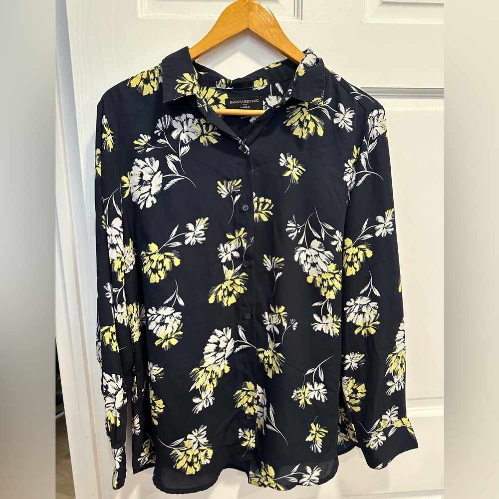 Floral Button Down Shirt